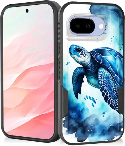 Vista 19 de Funda para Pixel 7a, resistente de doble capa híbrida de policarbonato duro de goma suave a prueba de golpes para Google Pixel 7A 6.1 pulgadas