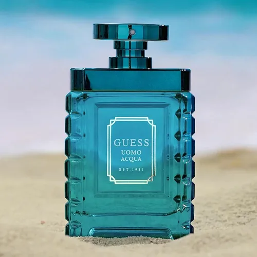 Vista 9 de Guess Uomo Acqua Eau de Toilette Colonia Spray para hombre, 1.0 onzas líquidas