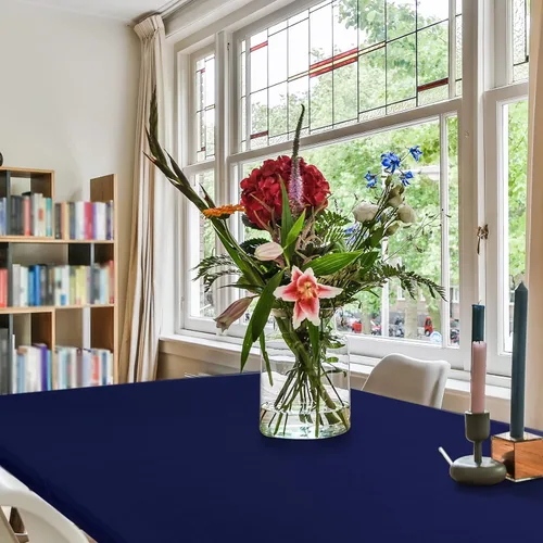 Vista 7 de CHENGU Mantel de elastano, ajustable, elástico, ajustable, para mesa de picnic, lavable, plegable, mantel rectangular de poliéster para fiesta