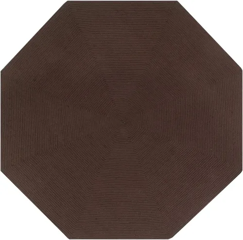 Vista 21 de La colección Better Trends Alpine Braid es una alfombra reversible para interiores duradera y resistente a las manchas 100% polipropileno