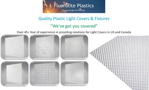 Vista 8 de Fluorolite Plastics - Paneles prismáticos prismáticos de acrílico transparente de iluminación fluorescente y LED, paquete de 4 unidades de 22 x 46