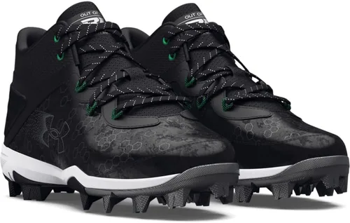 Vista 2 de Under Armour Harper 8 Mid TPU Jr - Tenis de béisbol unisex para niños