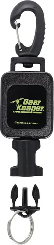 Vista 7 de Gear Keeper Luz de buceo y retractor de cámara subacuática - Correa retráctil para mantener el equipo de buceo seguro y accesible - Montaje de clip