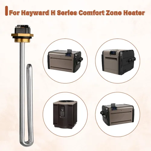 Vista 3 de CZXELE7623 Elemento calefactor eléctrico de repuesto para calentadores Hayward H Series Comfort Zone - 5.5KW 240V