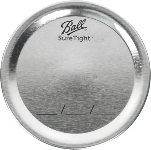 Vista 4 de Ball Tapas para Frascos Mason, Boca Regular, 12 CT (Paquete de 24)