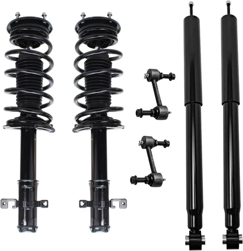 Vista 33 de Detroit Axle - Kit de puntales delanteros de 6 piezas para Ford Escape 2014-2019, 2 puntales y muelles helicoidales, 2 enlaces de barra
