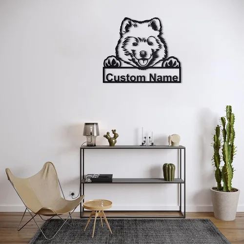Vista 30 de zouwii Letrero de metal personalizado para perro Airedale Terrier Letrero de metal personalizado Airedale Terrier Airedale Terrier divertido