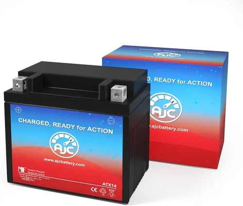 Vista 2 de AJC Batería compatible con Honda TRX Rancher 350CC ATV Battery (2000-2006)