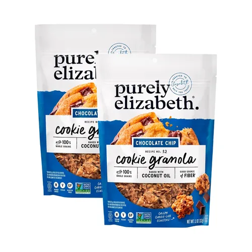 Vista 9 de Purely Elizabeth, chispas de chocolate con granola de galletas, 11 onzas