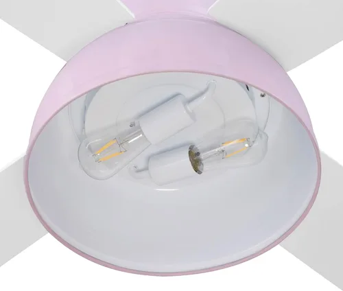 Vista 13 de Prominence Home Edora, 51674-01 - Ventilador de techo LED de estilo industrial de 52 pulgadas con luz, control remoto, 4 aspas modernas, motor
