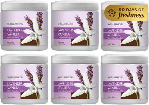 Vista 16 de SMELLS BEGONE Eliminador de olores de gel de 15 onzas – Absorbe y elimina los olores difíciles en áreas de mascotas, baños, sótanos, garaje
