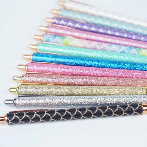 Vista 9 de U-RIGHT 18 bolígrafos elegantes para diario, bonitos bolígrafos para mujeres, bolígrafos retráctiles y divertidos para enfermeras