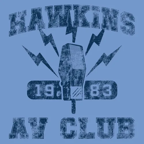 Vista 2 de Hawkins AV Club - Camiseta vintage de los años 80