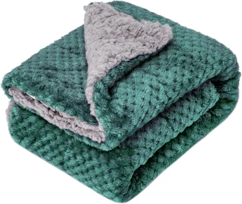 Vista 72 de Manta difusa o manta mullida para bebé, suave y cálida y acogedora manta de lana de coral para niños pequeños, bebés o recién nacidos, para cuna