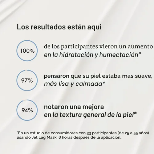 Vista 7 de Summer Fridays Jet Lag Mask Mini - Hidratante facial y mascarilla + enriquecida con ácido hialurónico, niacinamida, glicerina + antioxidantes ayuda