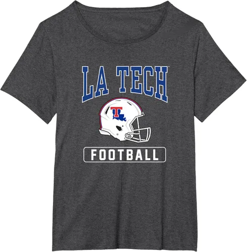 Vista 12 de Camiseta con casco de fútbol Louisiana Tech Bulldogs, Negro