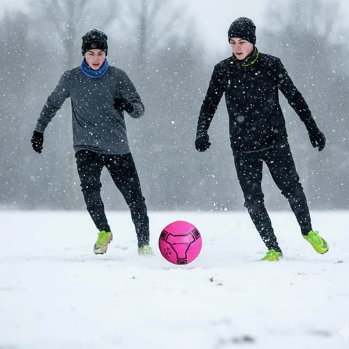 Vista 5 de Shadow Model Soccer Ball, Metallic Bright Color, Size 5 Soccer Ball. Weatherproof Soccerball. Ultra Thick Cover Ideal for Inclement Weather Due to