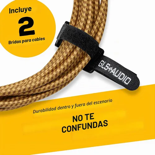 Vista 6 de GLS - Cable de conexión para micrófono de audio, 15 pies, 1 paquete