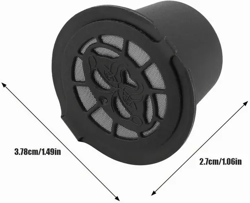 Vista 4 de 6 cápsulas de café de filtros de cápsulas, cestas de plástico y acero inoxidable, rellenables, cápsulas de café reutilizables, cápsulas