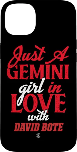 Vista 15 de iPhone 16 David Bote Gemini Girl Gameday Case