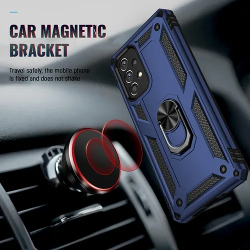 Vista 6 de Funda compatible con Xiaomi Poco X3 GT, compatible con Redmi Note 10 Pro (China), funda para teléfono 5G con soporte de anillo, fundas 2 en 1