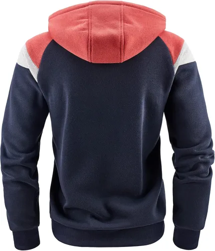 Vista 2 de OHSNMAKSL Men's Full Zip Hoodie Fleece Jacket Sweatshirt Lined work coat
