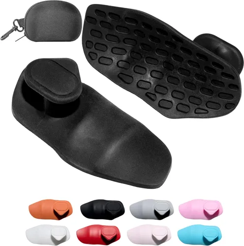 Vista 19 de Agarres de silicona para levantamiento de pesas, guantes de entrenamiento alternativos para hombres, agarre antideslizante para entrenamiento
