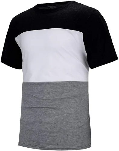 Vista 4 de EELHOE Mens 2 Piece Outfits Summer Lightweight Regular-Fit Graphic Short Sleeve Tees Printed Shorts Breathable Athletic Suit