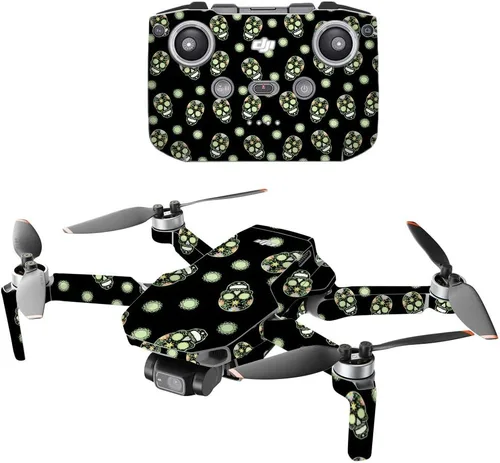 Vista 28 de MightySkins - Compatible con DJI Mini 2 Dron portátil - 90s Fun Funda protectora de vinilo duradera y única Fácil de aplicar, quitar y cambiar