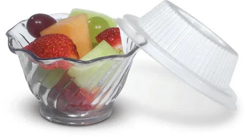 Vista 11 de Carlisle FoodService Products 453207 Mini taza de plástico para parfait, 5.4 onzas, transparente