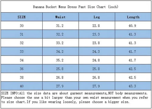 Vista 6 de Banana Bucket Pantalones de vestir ajustados para hombre, pantalones chinos elásticos de color caqui, pantalones casuales planos con bolsillos