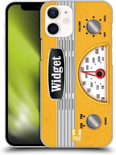 Vista 12 de Head Case Designs Aerojane Vintage Radio Phone Hard Back Case Compatible with Apple iPhone 12 Mini