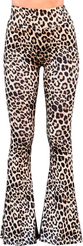 Vista 12 de Daisy Del Sol - Pantalones de yoga cómodos y elásticos de cintura alta, estilo boho de los 70 con parte inferior acampanada Baya