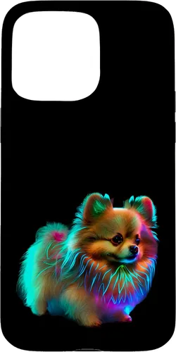 Vista 28 de Funda para iPhone 16 con diseño de raza de cachorro de Pomerania para mujeres o niñas