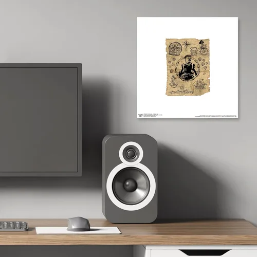 Vista 5 de Trends International Gallery Pops The Goonies - Póster de pared de mapa del tesoro, 12.00 x 12.00 pulgadas, versión sin marco