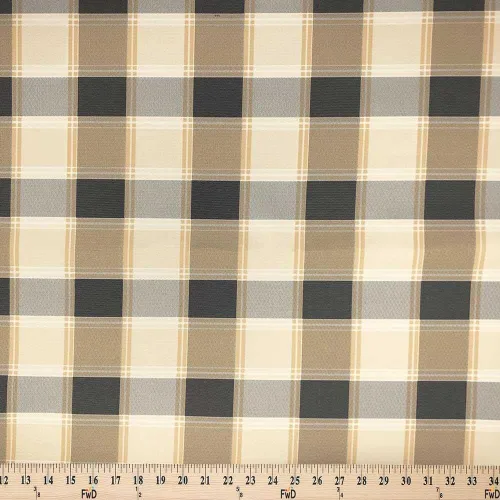 Vista 8 de Tela de lona estampada The Yard, impermeable, para exterior, 60 pulgadas de ancho, 600 denier negro (Tropical Black)