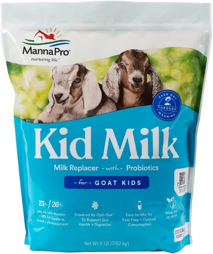 Vista 8 de Manna Pro Reemplazo de leche de cabra para niños, alto en proteínas para apoyar el crecimiento, alimentado por Opti-Gut para apoyar la salud