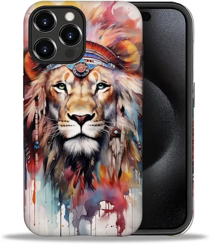 Vista 20 de CARLOCA Compatible con iPhone 12, Funda de Art Deco con patrón, TPU suave + PC duro 2 en 1, Funda protectora única con patrón, antiarañazos, TPU