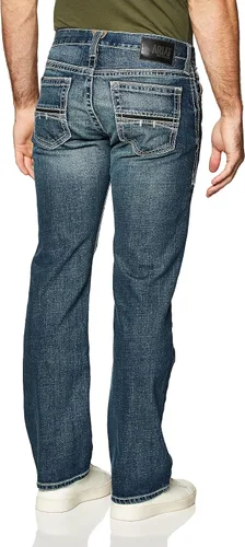 Vista 2 de ARIAT M7 Rocker Stretch Coltrane - Jeans de pierna recta apilables para hombre