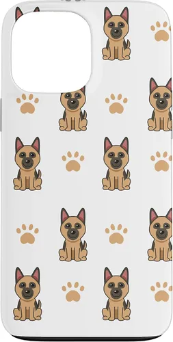 Vista 23 de Funda con diseño de pastor alemán para iPhone 16