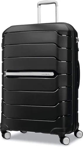 Vista 10 de Samsonite Freeform de carcasa rígida expandible con ruedas giratorias dobles, Negro