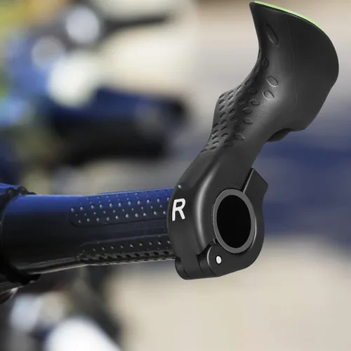 Vista 8 de Toddmomy Agarres fluorescentes para manillar de bicicleta, 1 par ergonómico, extremos de barra de bicicleta de montaña, extensores de manillar