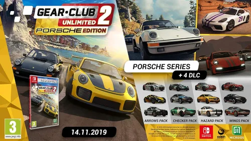 Vista 2 de Gear Club Unlimited 2 Porsche Edition - Nintendo Switch