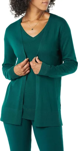 Vista 11 de Amazon Essentials - Suéter tipo cárdigan ligero con parte delantera abierta, para mujer (disponible en talla extragrande)