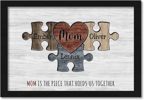 Vista 9 de FLOCHIL Regalos personalizados para mamá, regalos personalizados para mamá, regalos personalizados para mamá, regalos para el día de la madre