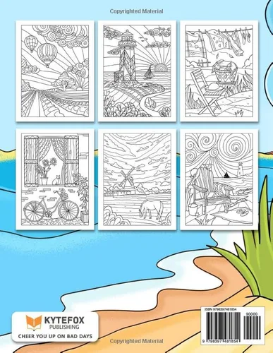 Vista 2 de Mindful Soul Inner Peace Coloring Book for Adults, Women, Teens to Relax and Unwind