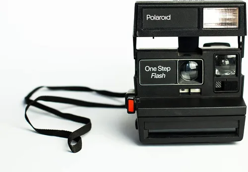 Vista 5 de Polaroid Cámara de película instantánea flash de un paso