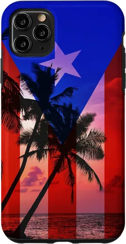 Vista 13 de Tropical Ocean Vibes Puerto Rico Flag - Funda para iPhone 17