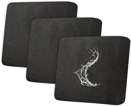 Vista 16 de Fundas de cojín impermeables para sofá, funda elástica lavable con diseño elástico antideslizante, protector de muebles para mascotas y niños