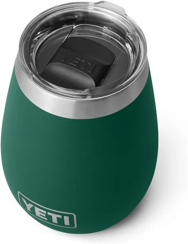Vista 23 de YETI Rambler - Vaso de vino de 10 onzas, aislado al vacío, de acero inoxidable con tapa MagSlider, color azul marino